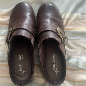Eastland Women's Dark Brown Slip-On Loafers